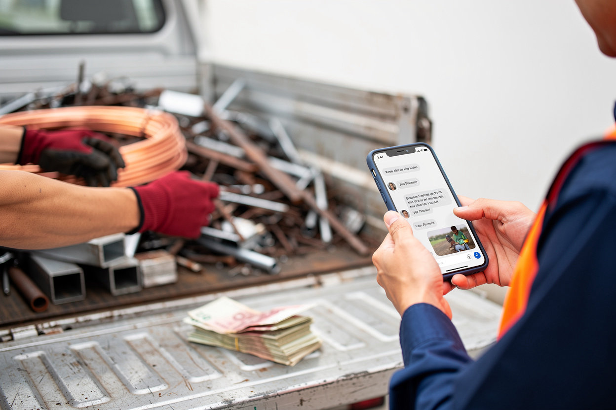 سكراب عسير وجيزان - عملية شراء المعادن السريعة والموثوقة مع الاستلام من الموقع